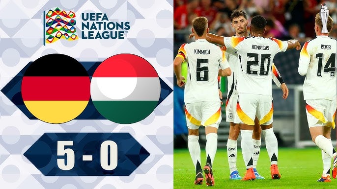FT: Germany 5-0 Hungary