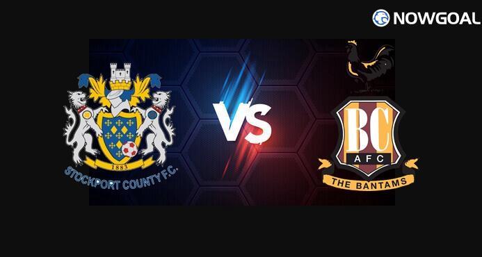 19 Aug. England League 1 - Stockport County VS Bradford City Prediction