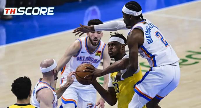 🏀 อเล็กซานเดอร์ 31+2+10 ธันเดอร์ชนะเพเซอร์ส 120-109