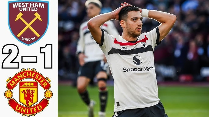 Kết quả West Ham 2-1 Man Utd | Quả phạt đền gây tranh cãi, Manchester United lại chịu thua