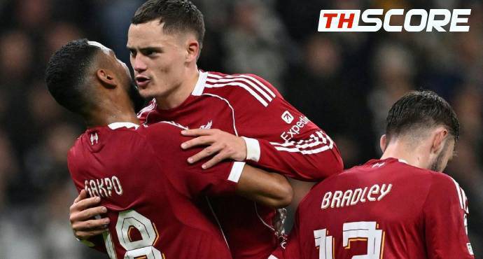 เวียร์ตซ์ปลดล็อก! จ่าย 2 ดอกพาหงส์ถล่มแฟรงก์เฟิร์ต 5-1