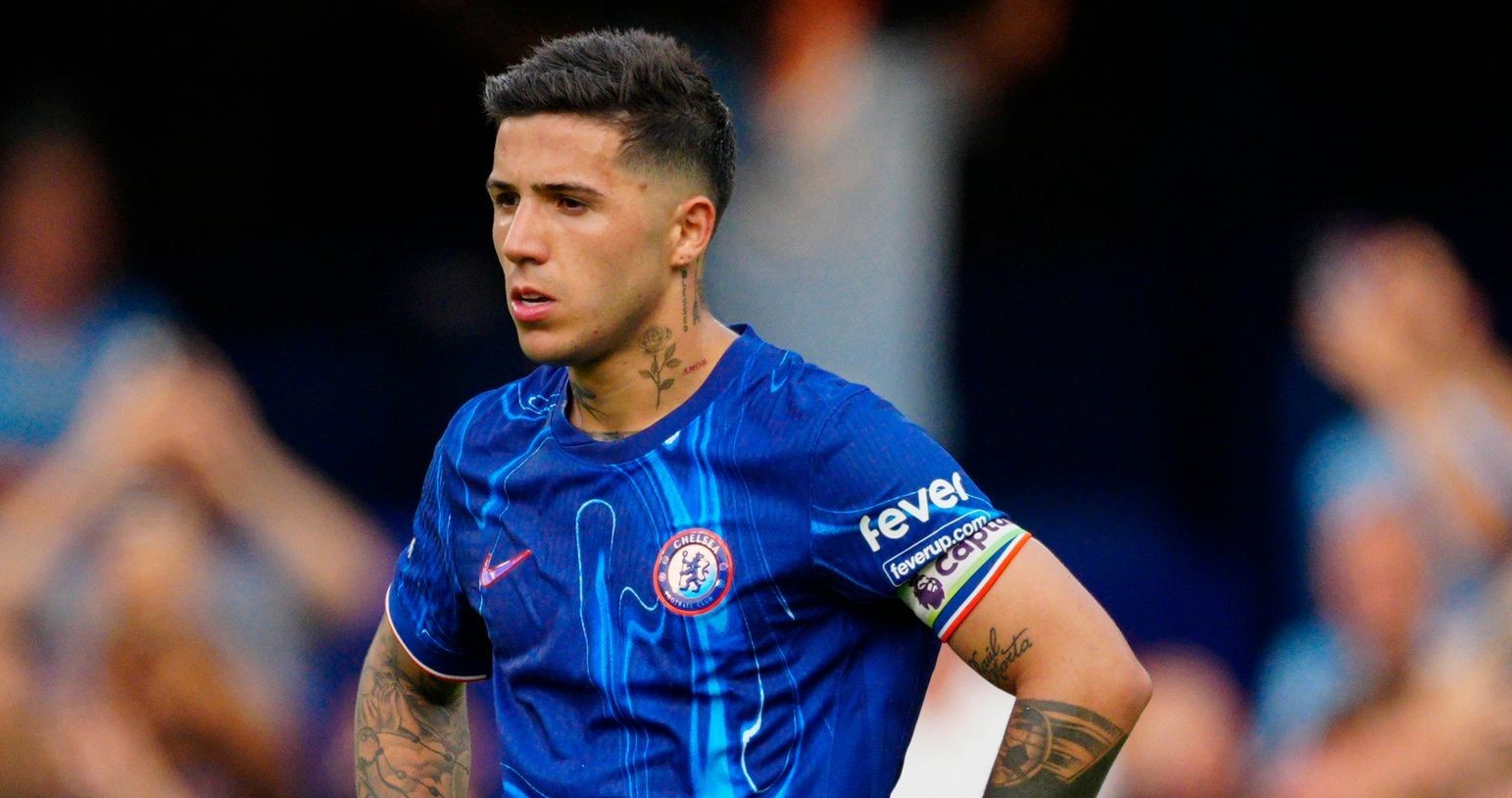 Enzo Fernandez has had his driving license revoked for six months