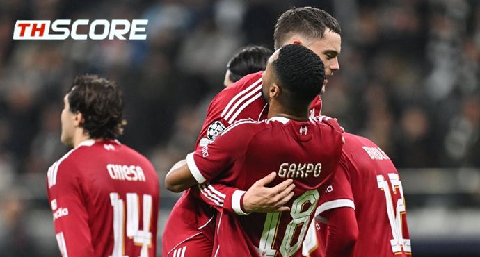 ยูฟ่าแชมเปียนส์ลีก - ไอน์ทรัค แฟร้งค์เฟิร์ต 1-5 ลิเวอร์พูล