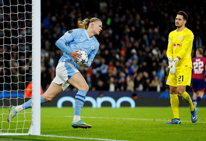 Erling Haaland hits 50th Premier League goal, breaks record