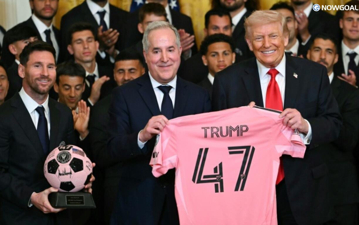 Messi Makes First White House Visit, Meets President Trump with Miami International