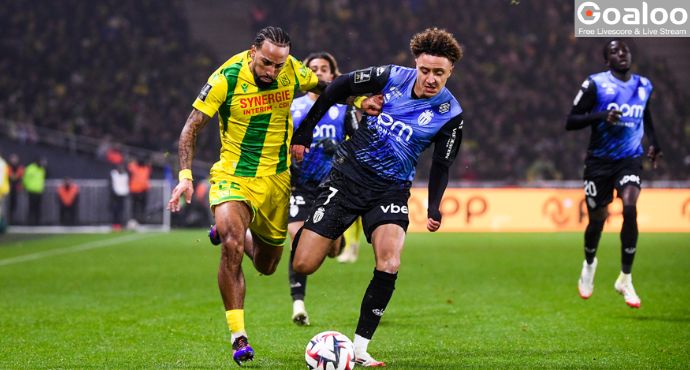 Nantes and Monaco play out a thrilling 2-2 draw