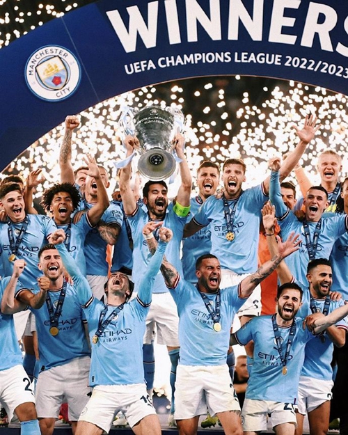 Man City are champions 🏆