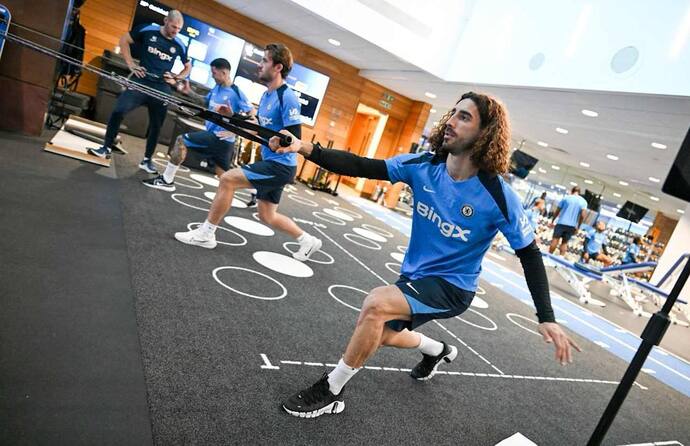 CHELSEA‘S TRAINNING DAY❤⛹️♂️