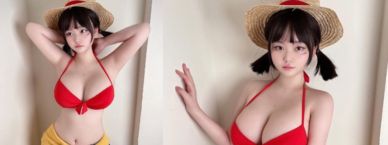 ทรายเนโกะ สาวสุดแซ่บแห่ง OnlyFans แปลงโฉม มังกี้ ดี. ลูฟี่ ตามกระแส One Piece