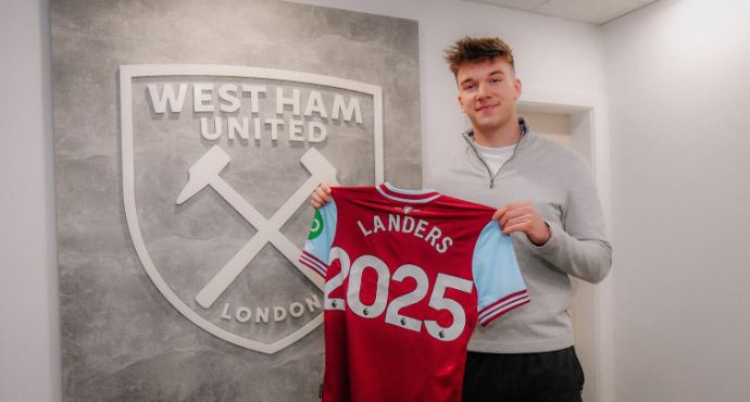 Official: West Ham United Signs 17-Year-Old Forward Josh Landers from Hibernian