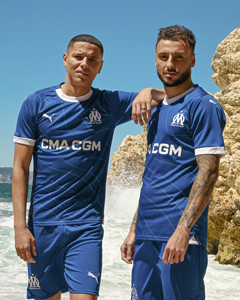 Áo Đấu Sân Khách&Sân Nhà Của Marseille 2023-24
