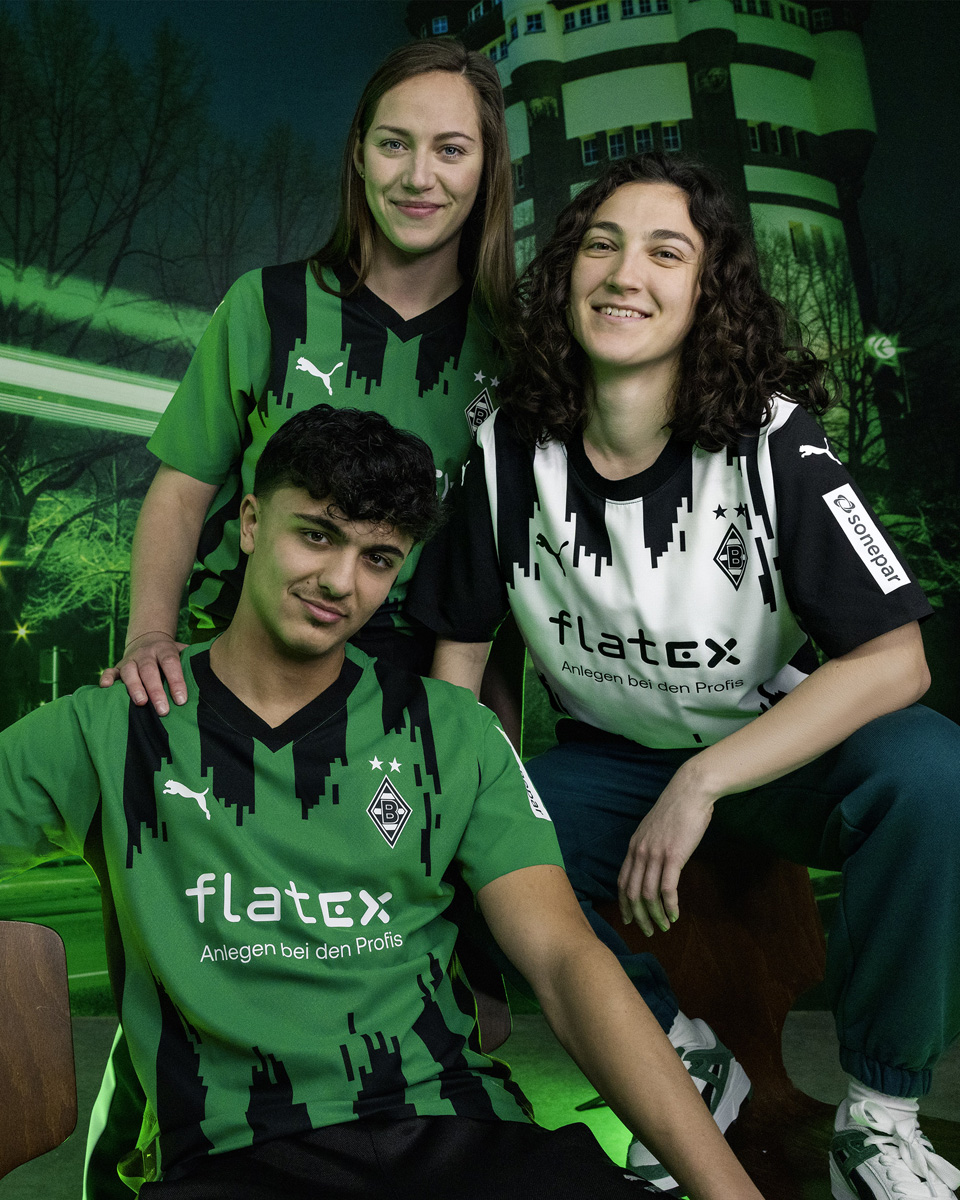 Áo Đấu Sân khách Của Borussia Monchengladbach 2023-24