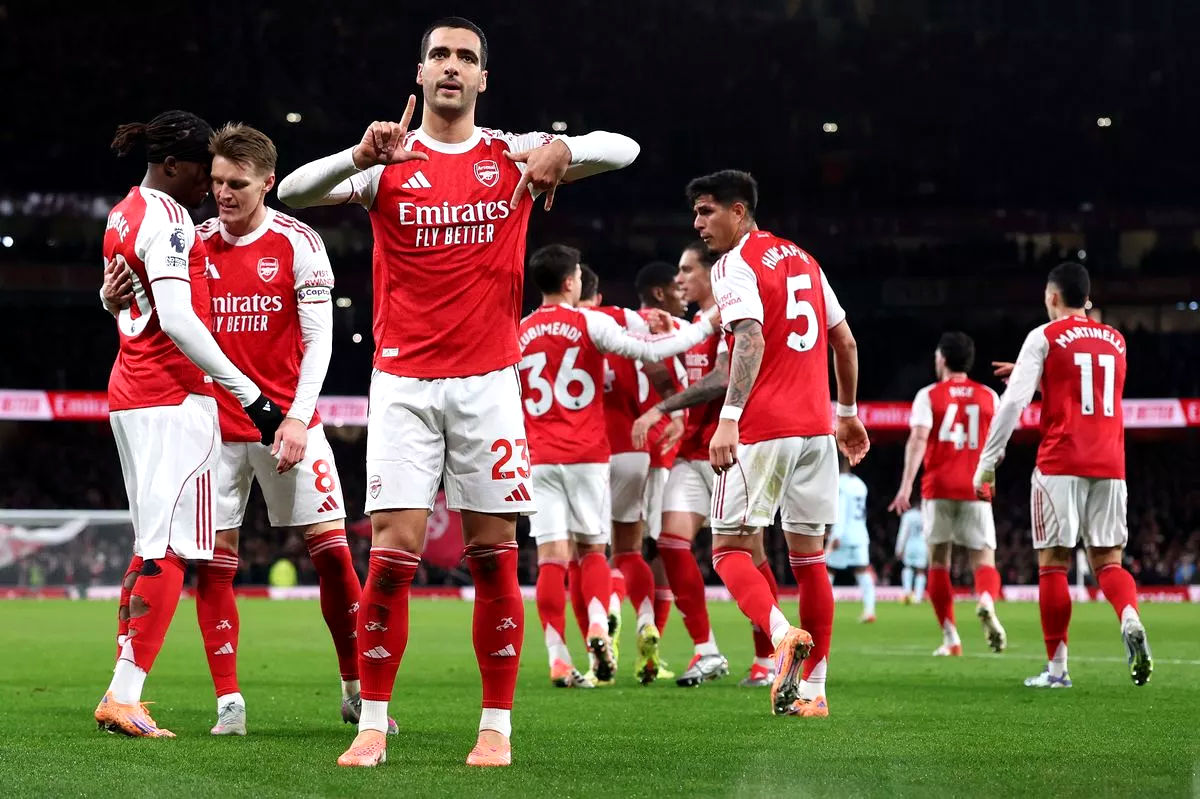 6 trận thắng liên tiếp! Arsenal thắng 3-0 Brugge, gần như chắc suất top 8 - Madueke lập cú đúp, Martinelli siêu phẩm