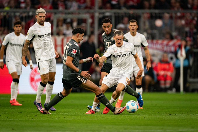 Kết quả VĐQG Đức: Bayern Munich 1-1 Bayer Leverkusen