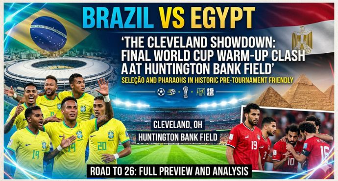 Brazil and Egypt Clash in Cleveland for Final World Cup Tune-Up
