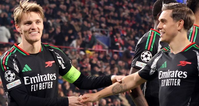 Arsenal Demolish PSV in Historic Champions League Rout