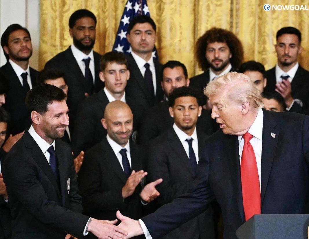 Messi Makes First White House Visit, Meets President Trump with Miami International