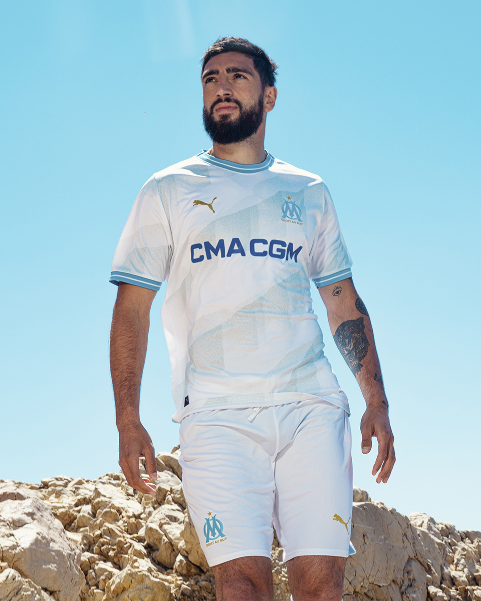 Áo Đấu Sân Khách&Sân Nhà Của Marseille 2023-24