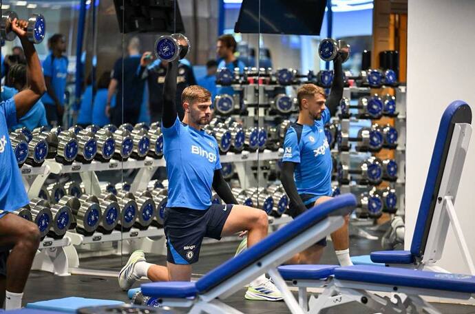 CHELSEA‘S TRAINNING DAY❤⛹️♂️