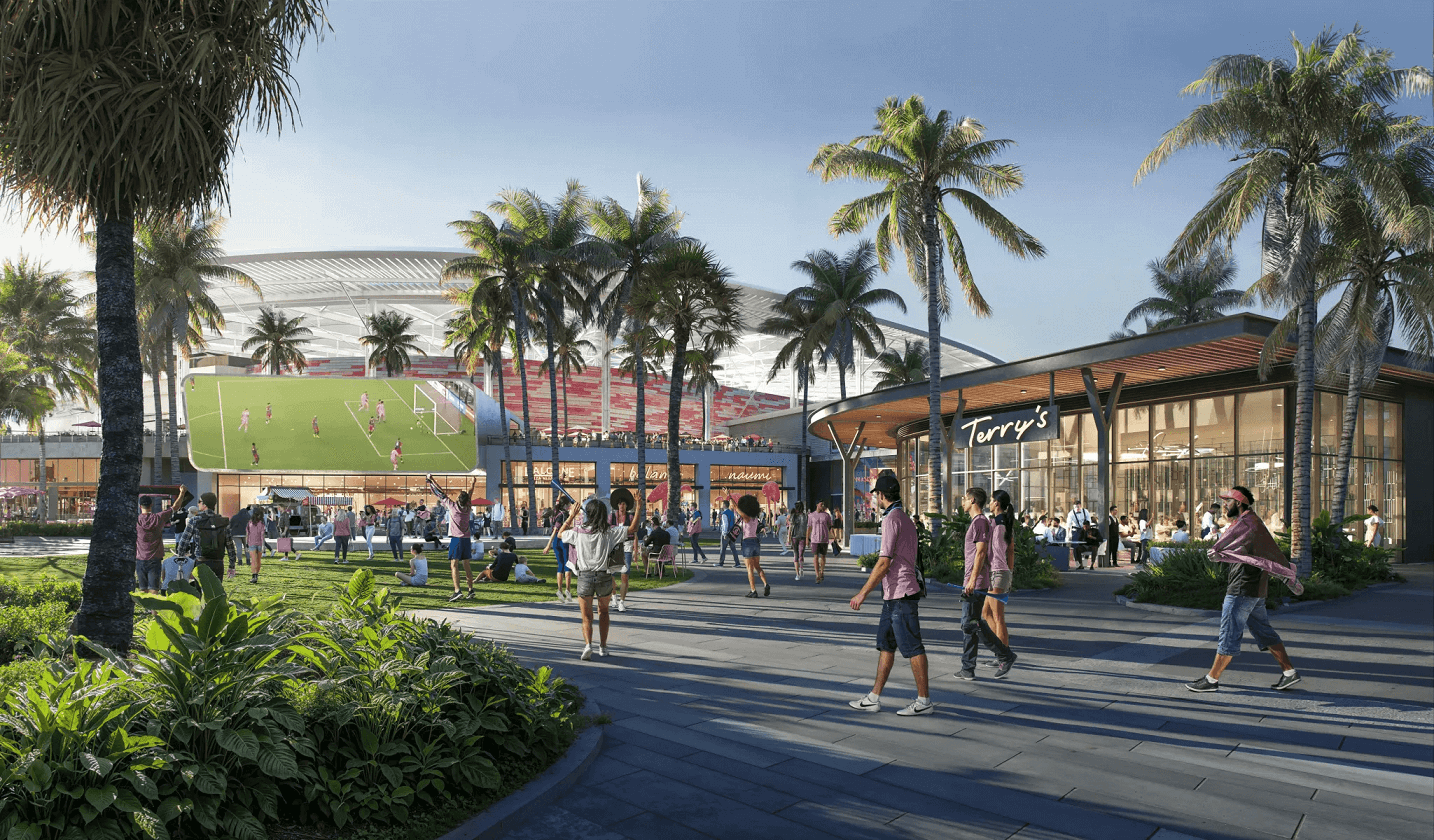Chính thức: Inter Miami sẽ sử dụng sân vận động mới làm sân nhà vào năm 2026