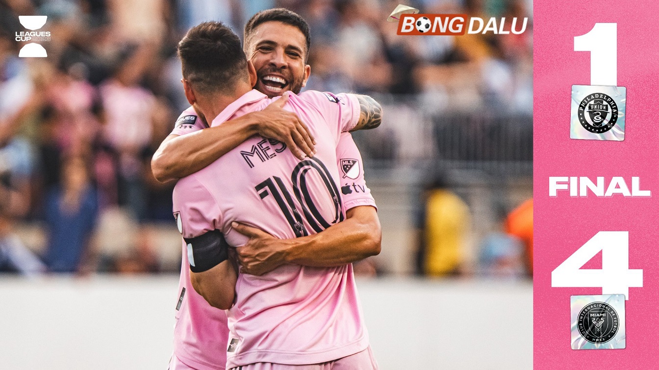 Leasgue Cup| Philadelphia Union 1-4 Inter Miami FC