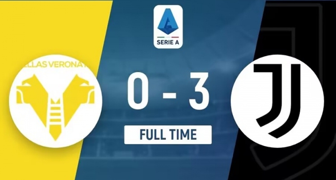 ชนะสองนัดติดต่อกันขึ้นนำอันดับ! ยูเวนตุส 3-0 เวโรน่า