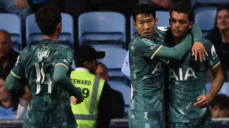 Tottenham's Late Rally Secures Carabao Cup Victory Over Coventry