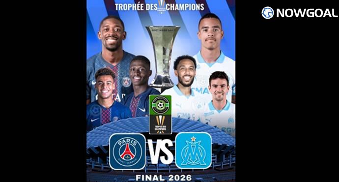 ​Rivalry Renewed: PSG Favored to Edge Marseille in Trophee des Champions