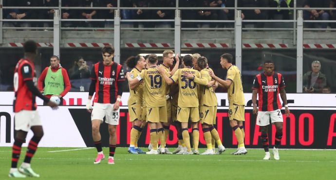 Mbangula Hat-Trick Steals the Show as Bologna Stun AC Milan 4-2