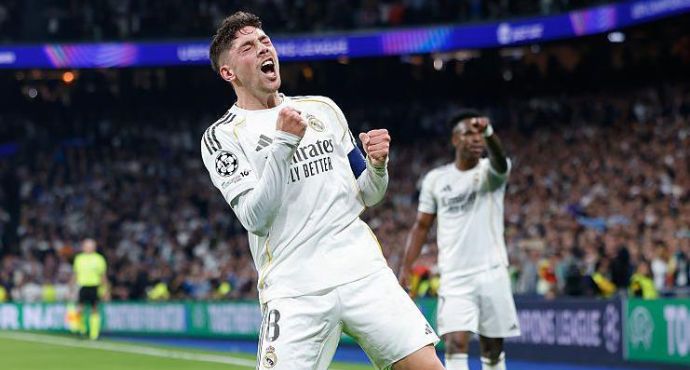 Valverde's Historic Hat-Trick Powers Real Madrid to 3-0 Rout Over Manchester City