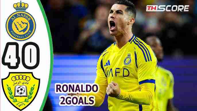 เอเอฟซี แชมเปียนส์ลีก - อัล นาสเซอร์ ถล่ม อัล วาเซิล 4-0 ไล่จี้จ่าฝูงเหลือ 3 แต้ม