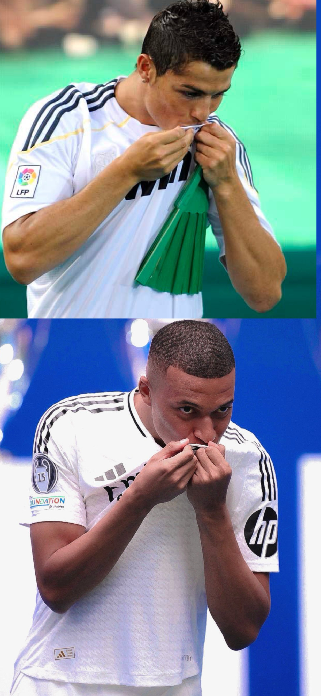 Ảnh đẹp: Mbappe ra mắt Real Madrid