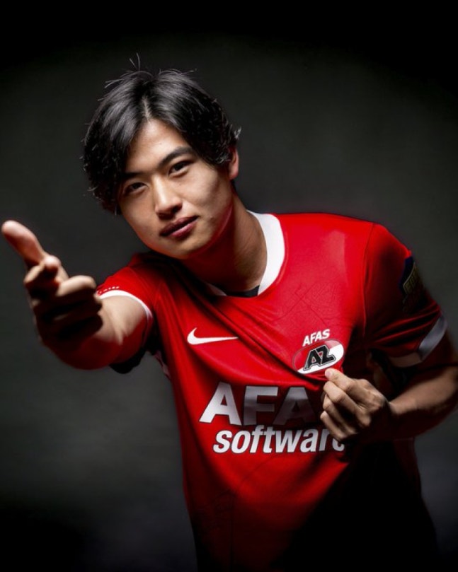 U-23 아시안컵 우승 일본 20세 센터백 이치하라, 네덜란드 AZ 알크마르 이적