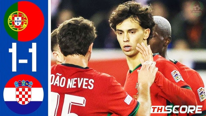 ยูฟ่าเนชันส์ลีก - โปรตุเกสเสมอโครเอเชีย 1-1 ผ่านเข้ารอบต่อไปพร้อมกัน