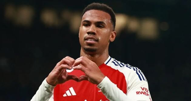 Arsenal sắp gia hạn thành công với trung vệ Gabriel