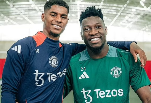 Rashford, Onana rạng rỡ khi trở lại Man United