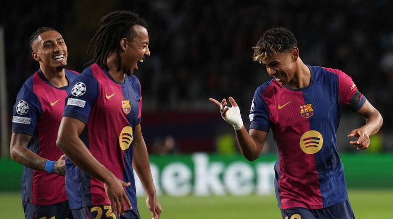 Barcelona 3-1 SL Benfica | Raphinha lập cú đúp và có 1 pha kiến tạo, Yamal ghi bàn và kiến tạo!