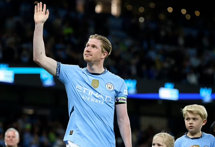Emotional Farewell: Kevin De Bruyne Bids Goodbye to Manchester City
