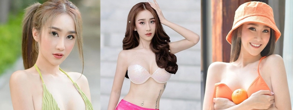 น้องแคน นางแบบสาวเซ็กซี่ สาดความร้อนแรงจนไอจีลุกเป็นไฟ