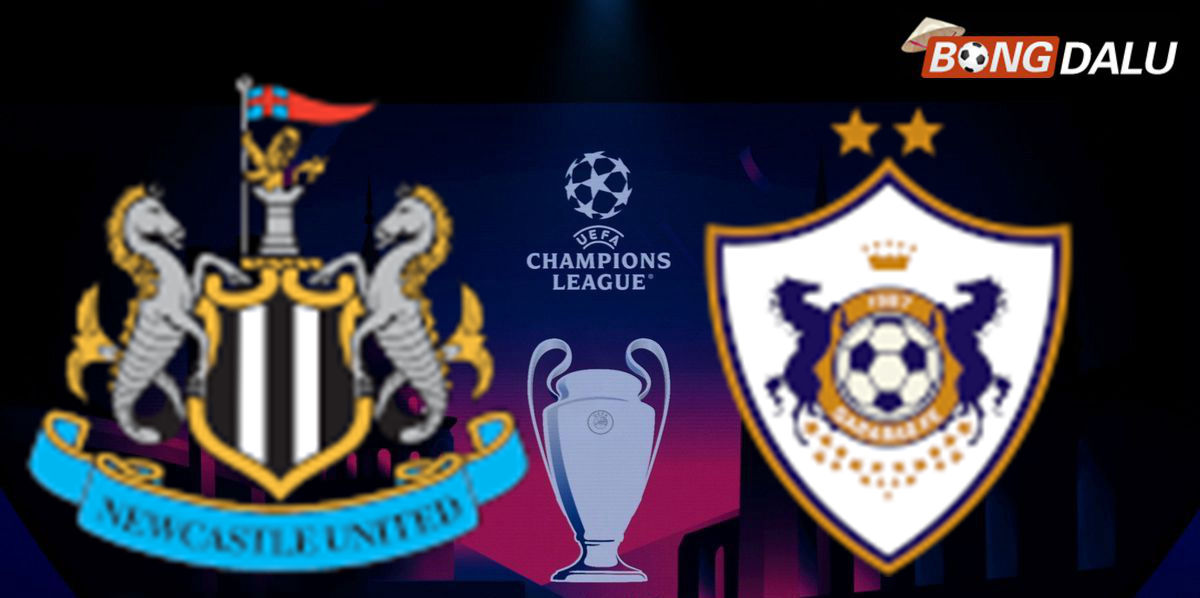 Newcastle United VS Qarabag 03:00 25/02/2026 UEFA Champions League