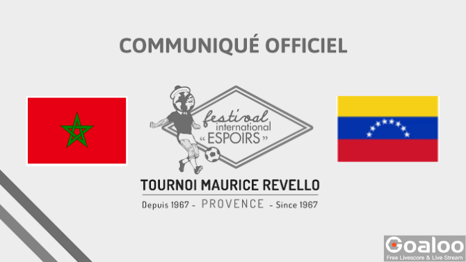 Morocco U20 VS Venezuela U23 Prediction Toulon Tournament