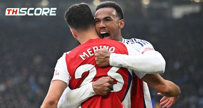 พรีเมียร์ลีก: อาร์เซนอลชนะเชลซี 1-0 ตามหลังจ่าฝูง 12 แต้ม