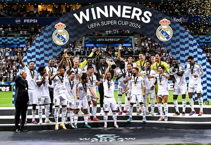 REAL MADRID WIN THE UEFA SUPER CUP 🏆