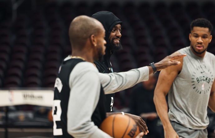 NBA In Photos: Bucks shootaround in Cleveland