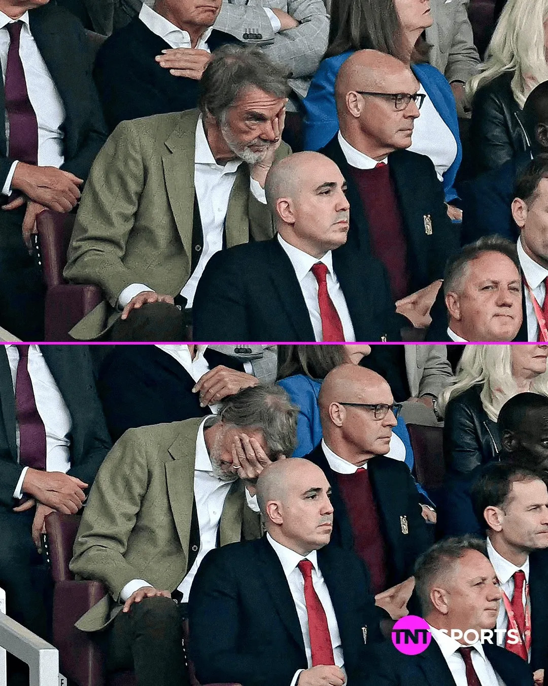Manchester United bị Liverpool đánh bại trên sân nhà, Ratcliffe đang theo dõi trận đấu trên khán đài