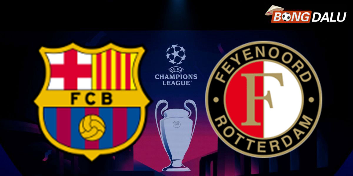 Barcelona VS Feyenoord Rotterdam 23:45 09/09/2026 UEFA Champions League