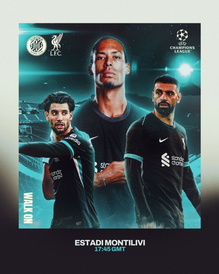 Áp phích Champions League của Liverpool