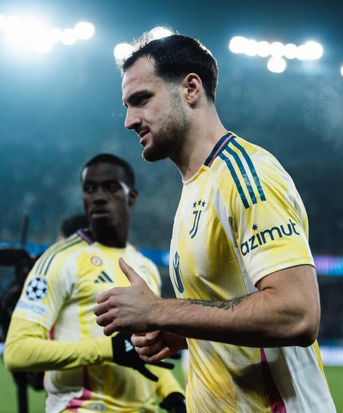 페데리코 가티, 클럽 브뤼헤 KV VS 유벤투스 경기의 최우수 선수 선정