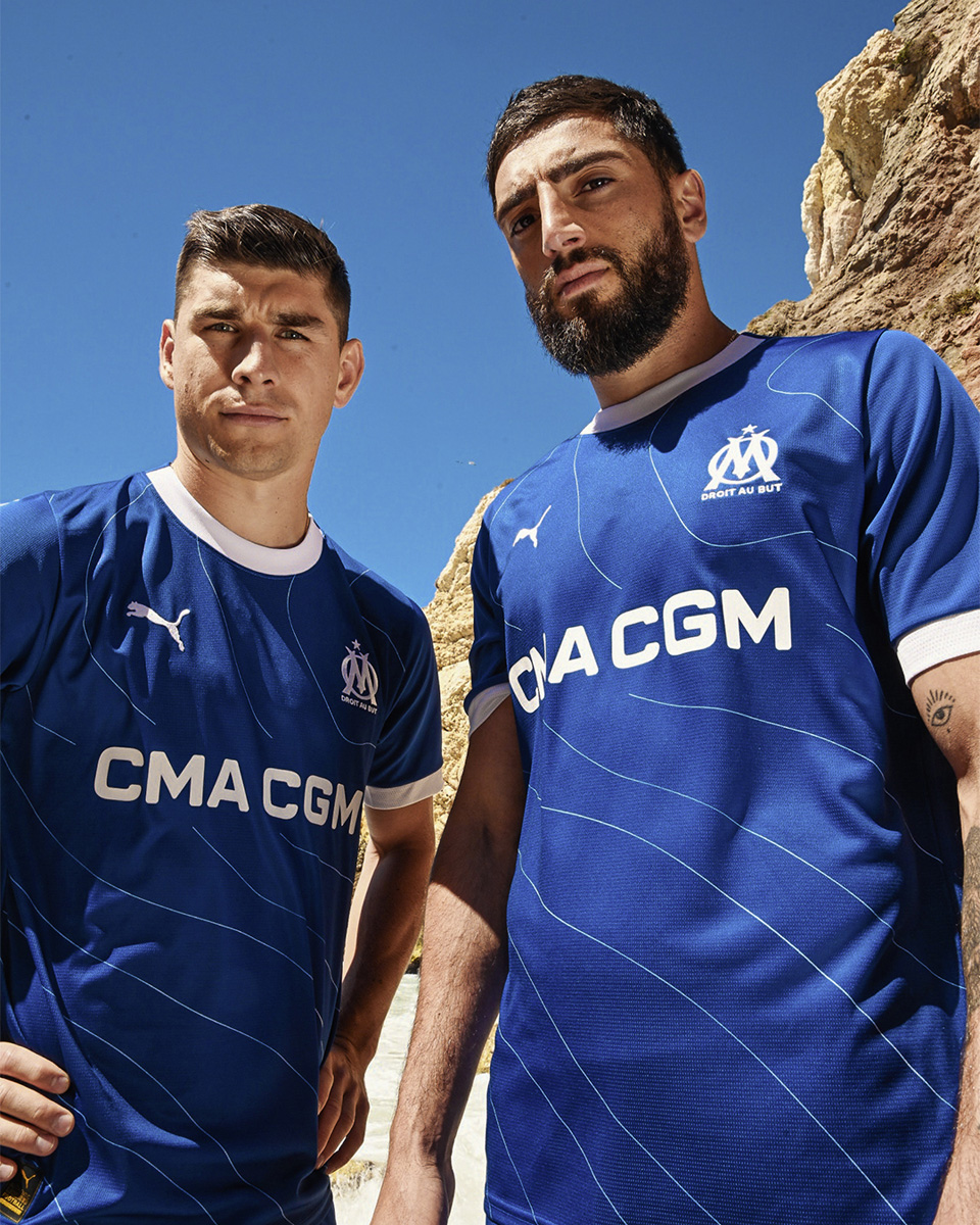 Áo Đấu Sân Khách&Sân Nhà Của Marseille 2023-24