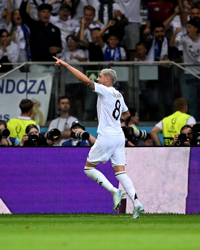 REAL MADRID WIN THE UEFA SUPER CUP 🏆